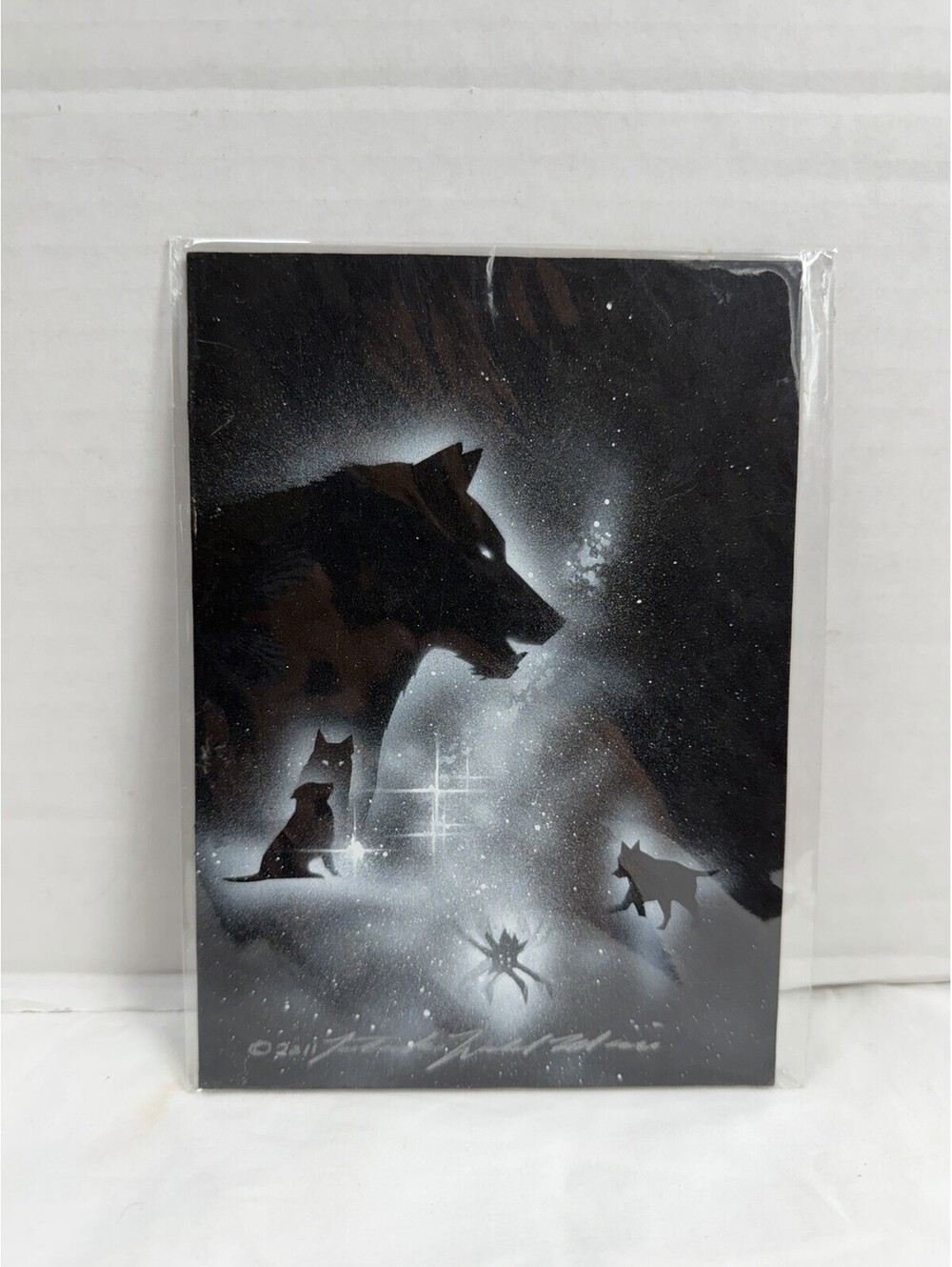 Hand Painted Echoes of the Night Pack Card